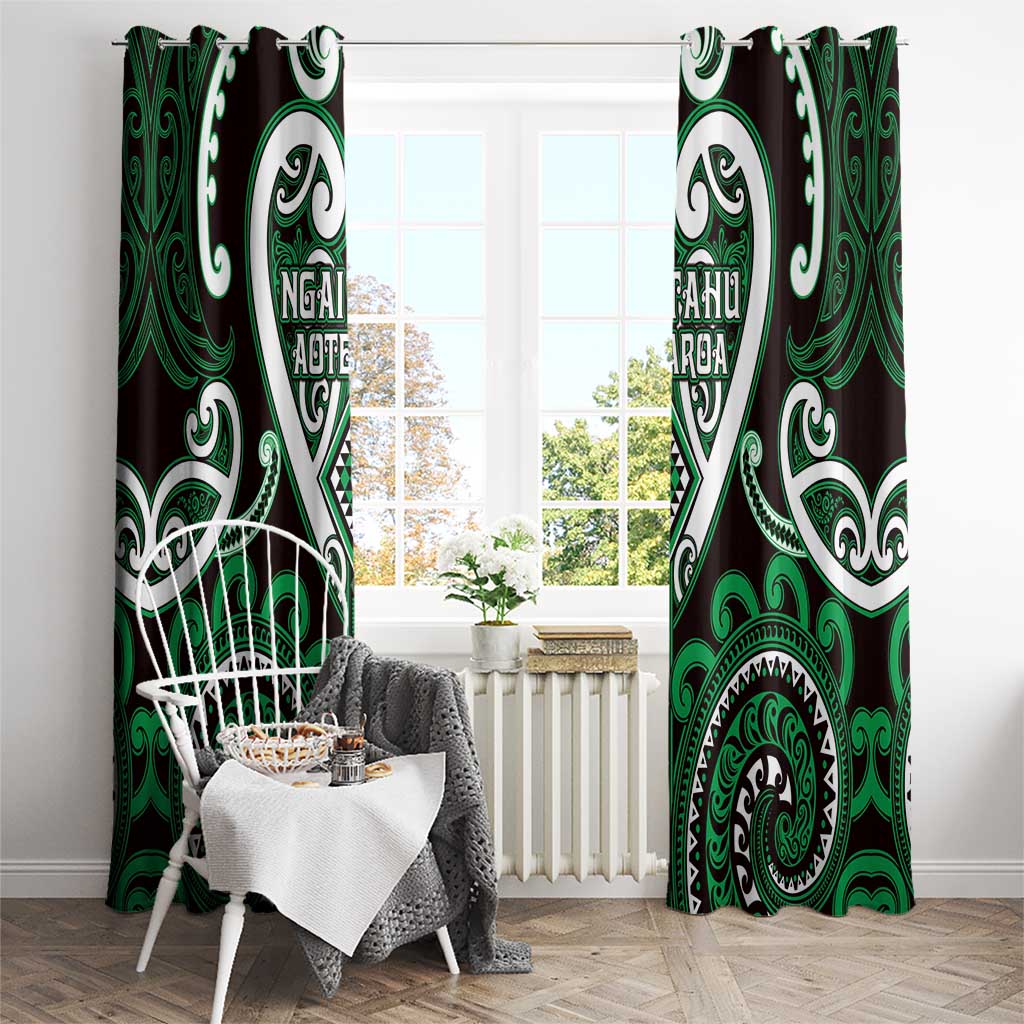 Aotearoa Ngai Tahu Window Curtain Maori Tribal Pattern