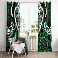 Aotearoa Ngai Tahu Window Curtain Maori Tribal Pattern