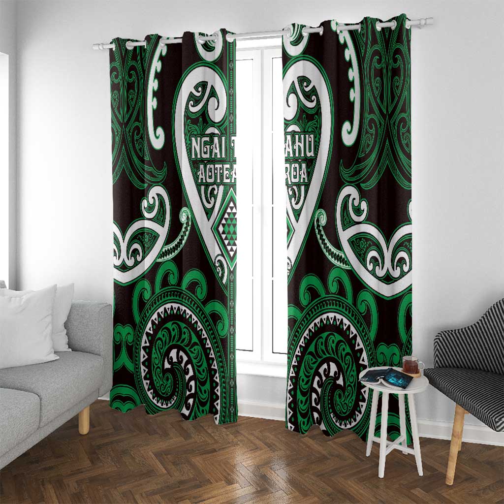 Aotearoa Ngai Tahu Window Curtain Maori Tribal Pattern