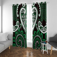 Aotearoa Ngai Tahu Window Curtain Maori Tribal Pattern