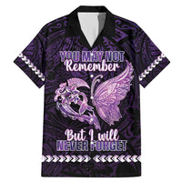 Personalised Alzheimer's Awareness Family Matching Mermaid Dress and Hawaiian Shirt You May Not Remember But I Will Never Forget