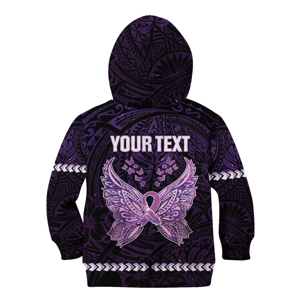 Personalised Alzheimer's Awareness Kid Hoodie You May Not Remember But I Will Never Forget