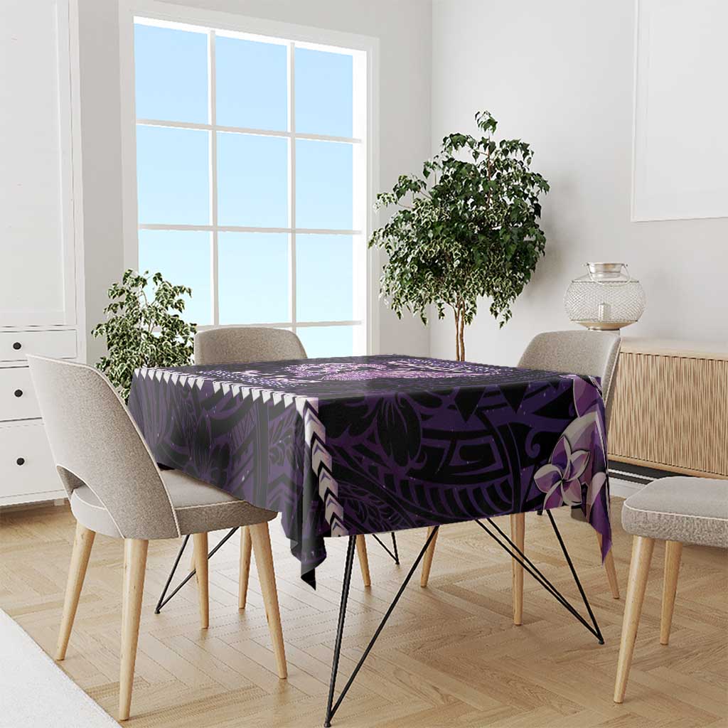 Alzheimer's Awareness Tablecloth You May Not Remember But I Will Never Forget