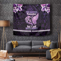 Alzheimer's Awareness Tapestry You May Not Remember But I Will Never Forget