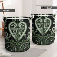 Aotearoa Ngati Awa Laundry Basket Maori Tribal Pattern LT05 - Polynesian Pride