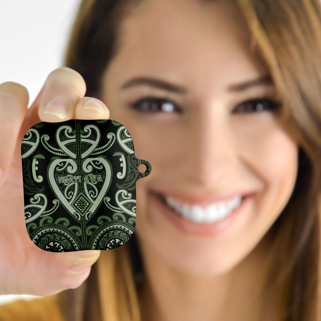 Aotearoa Ngati Awa AirPods Case Maori Tribal Pattern LT05 - Polynesian Pride