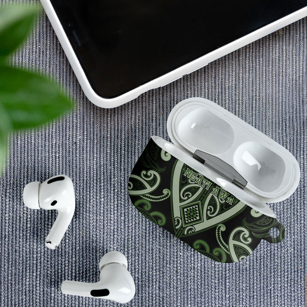 Aotearoa Ngati Awa AirPods Case Maori Tribal Pattern LT05 - Polynesian Pride