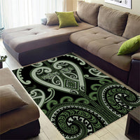 Aotearoa Ngati Awa Area Rug Maori Tribal Pattern LT05 - Polynesian Pride