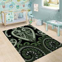 Aotearoa Ngati Awa Area Rug Maori Tribal Pattern LT05 - Polynesian Pride