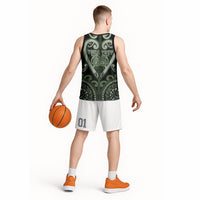 Custom Aotearoa Ngati Awa Basketball Jersey Maori Tribal Pattern LT05 - Polynesian Pride