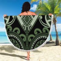 Aotearoa Ngati Awa Beach Blanket Maori Tribal Pattern LT05 - Polynesian Pride