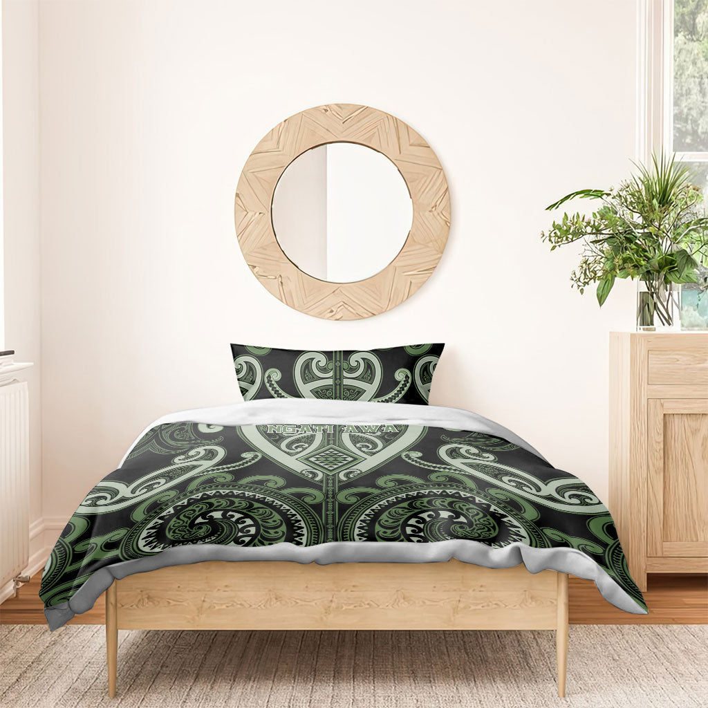 Aotearoa Ngati Awa Bedding Set Maori Tribal Pattern LT05 - Polynesian Pride