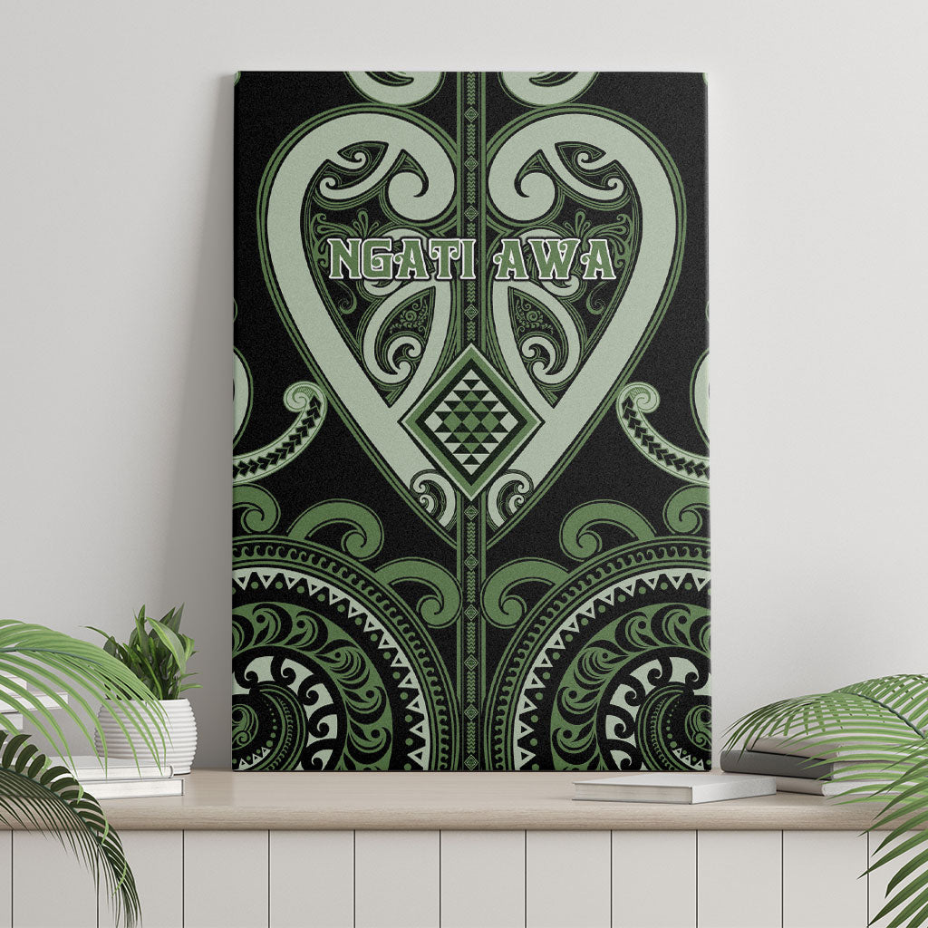 Aotearoa Ngati Awa Canvas Wall Art Maori Tribal Pattern LT05 - Polynesian Pride