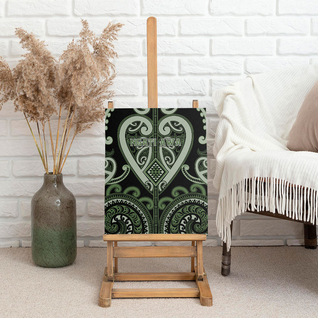 Aotearoa Ngati Awa Canvas Wall Art Maori Tribal Pattern LT05 - Polynesian Pride