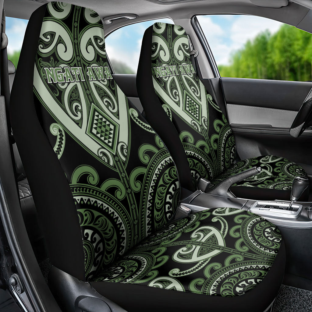 Aotearoa Ngati Awa Car Seat Cover Maori Tribal Pattern LT05 - Polynesian Pride