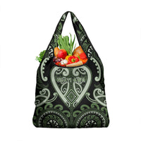 Aotearoa Ngati Awa Grocery Bag Maori Tribal Pattern LT05 1-pack One Size Green - Polynesian Pride