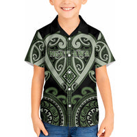 Custom Aotearoa Ngati Awa Hawaiian Shirt Maori Tribal Pattern LT05 - Polynesian Pride
