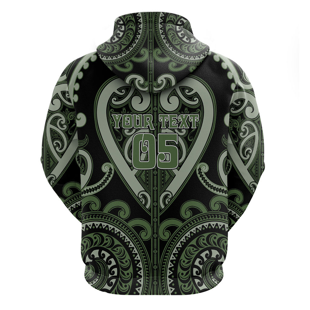 Custom Aotearoa Ngati Awa Hoodie Maori Tribal Pattern LT05 - Polynesian Pride