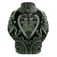 Custom Aotearoa Ngati Awa Hoodie Maori Tribal Pattern LT05 - Polynesian Pride