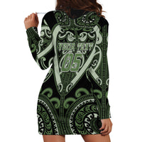 Custom Aotearoa Ngati Awa Hoodie Dress Maori Tribal Pattern LT05 - Polynesian Pride
