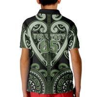 Custom Aotearoa Ngati Awa Kid Polo Shirt Maori Tribal Pattern LT05 - Polynesian Pride
