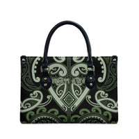 Aotearoa Ngati Awa Leather Bag Maori Tribal Pattern LT05 - Polynesian Pride