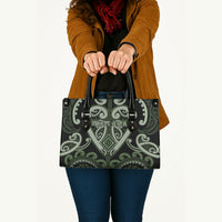 Aotearoa Ngati Awa Leather Bag Maori Tribal Pattern LT05 - Polynesian Pride