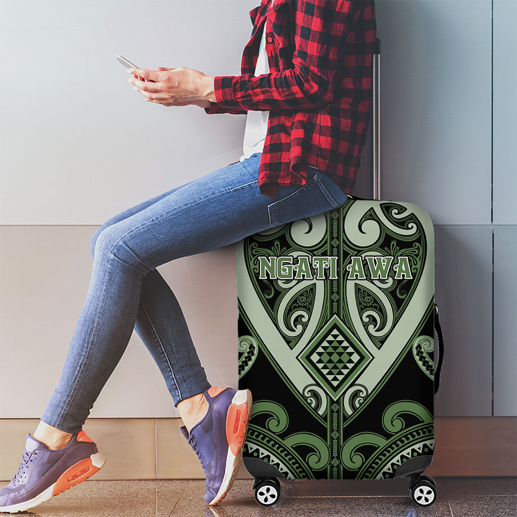 Aotearoa Ngati Awa Luggage Cover Maori Tribal Pattern LT05 - Polynesian Pride