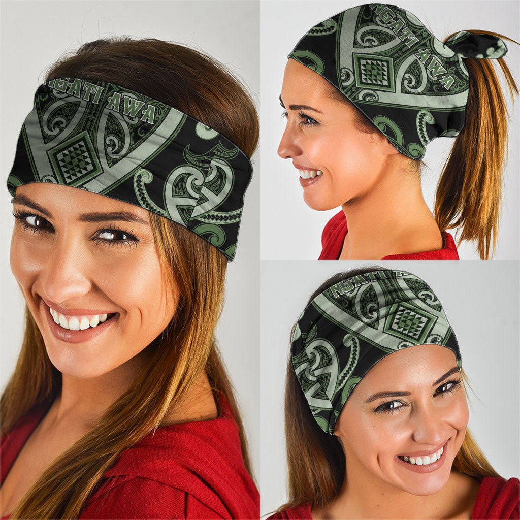 Aotearoa Ngati Awa Neck Gaiter Maori Tribal Pattern LT05 - Polynesian Pride