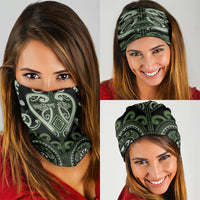 Aotearoa Ngati Awa Neck Gaiter Maori Tribal Pattern LT05 - Polynesian Pride