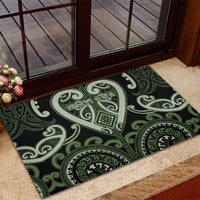 Aotearoa Ngati Awa Rubber Doormat Maori Tribal Pattern LT05 - Polynesian Pride