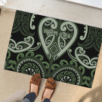 Aotearoa Ngati Awa Rubber Doormat Maori Tribal Pattern LT05 - Polynesian Pride