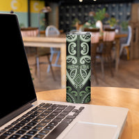 Custom Aotearoa Ngati Awa Skinny Tumbler Maori Tribal Pattern LT05 - Polynesian Pride
