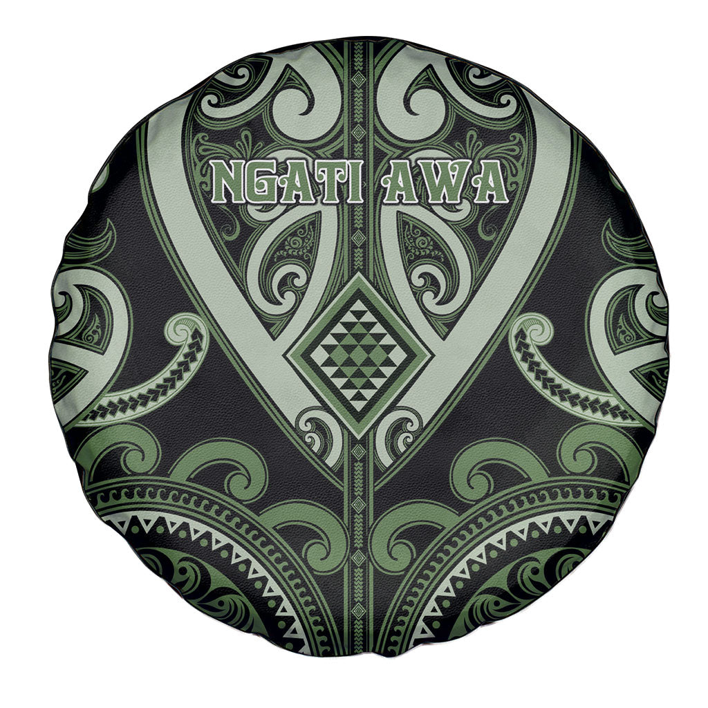 Aotearoa Ngati Awa Spare Tire Cover Maori Tribal Pattern LT05 - Polynesian Pride