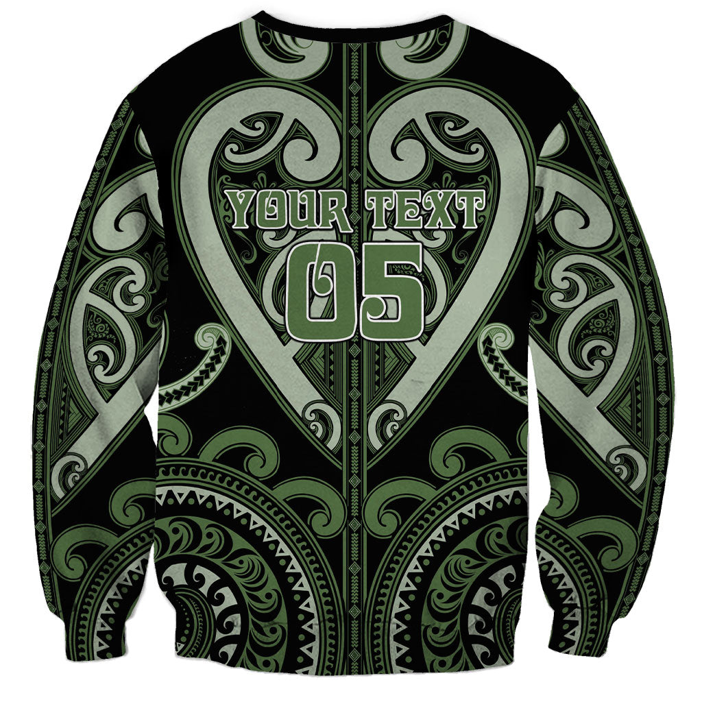 Custom Aotearoa Ngati Awa Sweatshirt Maori Tribal Pattern LT05 - Polynesian Pride