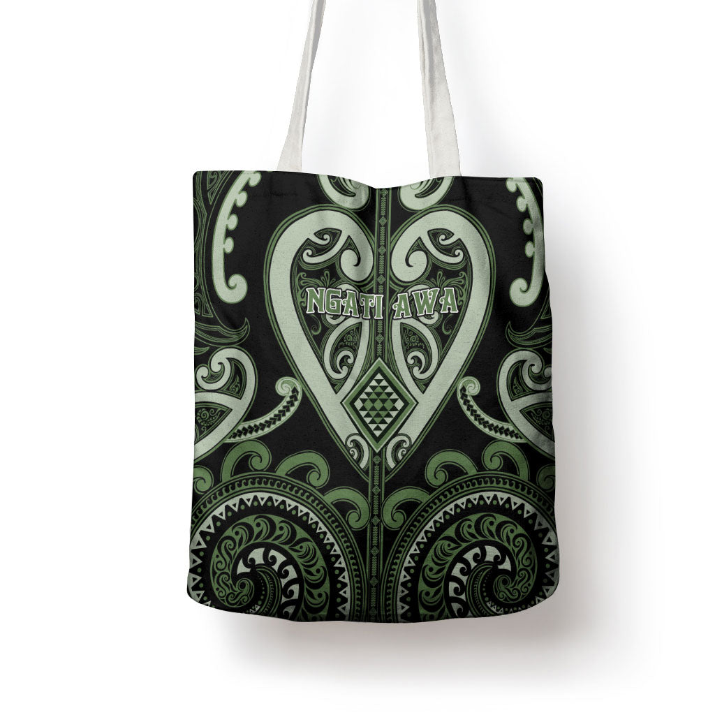 Aotearoa Ngati Awa Tote Bag Maori Tribal Pattern LT05 - Polynesian Pride