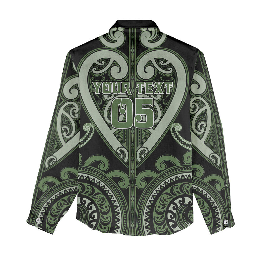 Custom Aotearoa Ngati Awa Women Casual Shirt Maori Tribal Pattern LT05 - Polynesian Pride