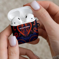Aotearoa Whakatohea AirPods Case Maori Tribal Pattern LT05 - Polynesian Pride