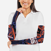 Custom Aotearoa Whakatohea Arm Sleeves Maori Tribal Pattern LT05 - Polynesian Pride