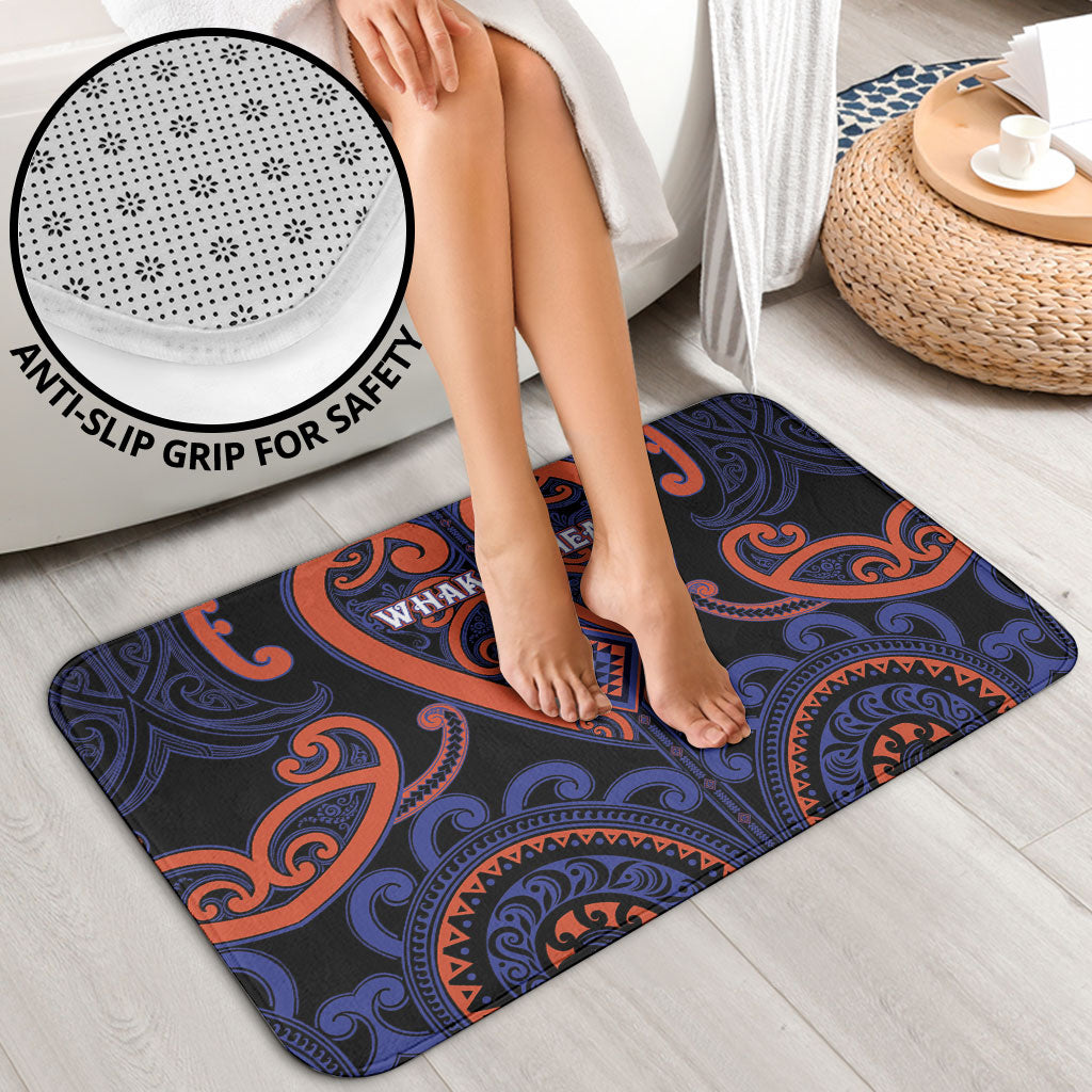 Aotearoa Whakatohea Bathroom Set Maori Tribal Pattern LT05 - Polynesian Pride