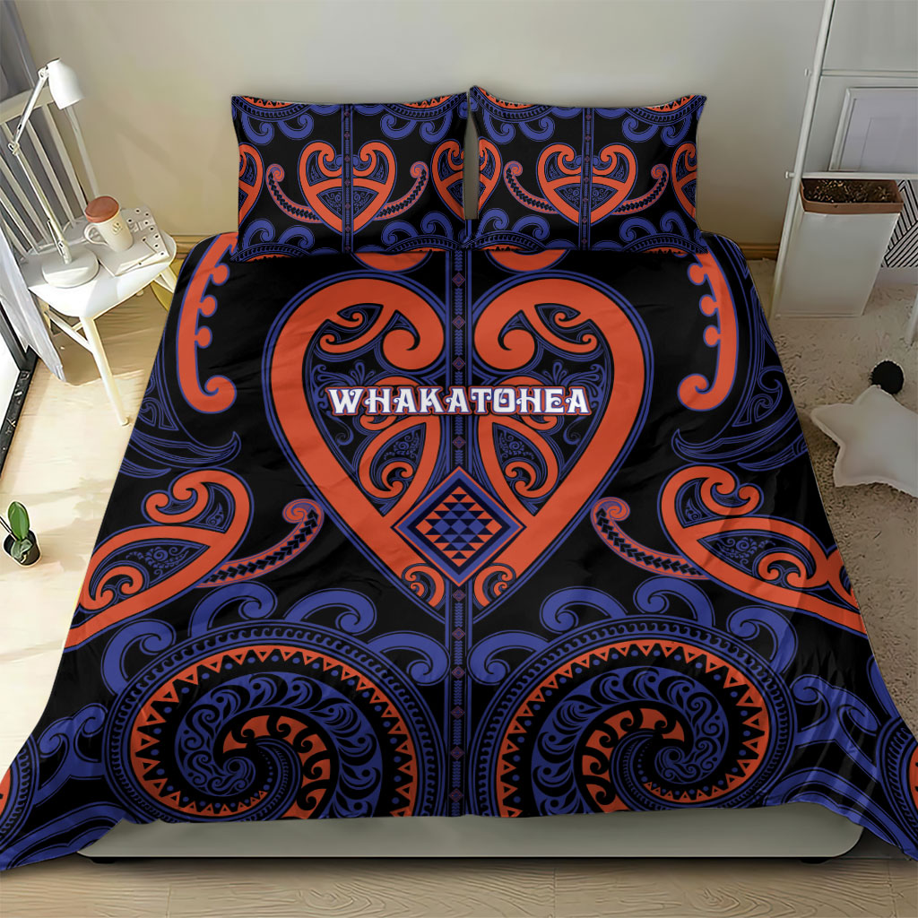 Aotearoa Whakatohea Bedding Set Maori Tribal Pattern LT05 - Polynesian Pride
