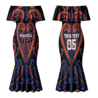 Custom Aotearoa Whakatohea Couples Matching Mermaid Dress and Hawaiian Shirt Maori Tribal Pattern LT05 - Polynesian Pride