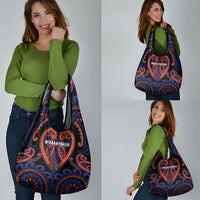 Aotearoa Whakatohea Grocery Bag Maori Tribal Pattern LT05 - Polynesian Pride