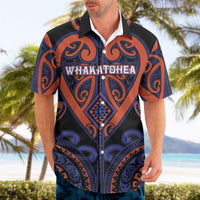 Custom Aotearoa Whakatohea Hawaiian Shirt Maori Tribal Pattern LT05 - Polynesian Pride