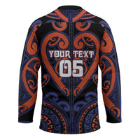 Custom Aotearoa Whakatohea Hockey Jersey Maori Tribal Pattern LT05 - Polynesian Pride