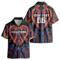 Custom Aotearoa Whakatohea Kid Hawaiian Shirt Maori Tribal Pattern LT05 - Polynesian Pride