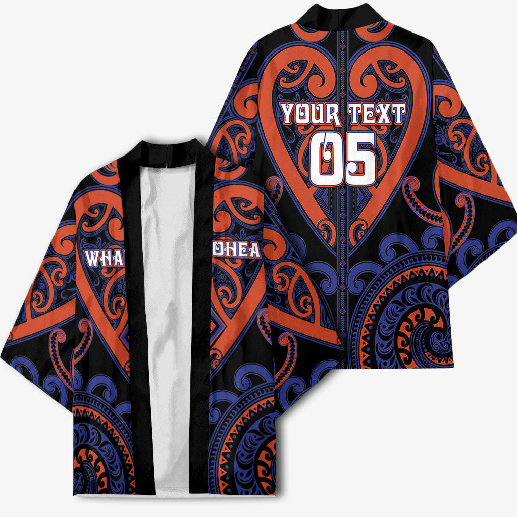 Custom Aotearoa Whakatohea Kimono Maori Tribal Pattern LT05 - Polynesian Pride