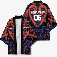 Custom Aotearoa Whakatohea Kimono Maori Tribal Pattern LT05 - Polynesian Pride