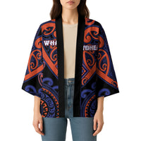 Custom Aotearoa Whakatohea Kimono Maori Tribal Pattern LT05 - Polynesian Pride