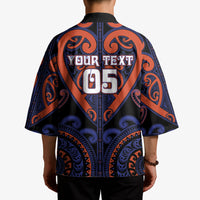Custom Aotearoa Whakatohea Kimono Maori Tribal Pattern LT05 - Polynesian Pride